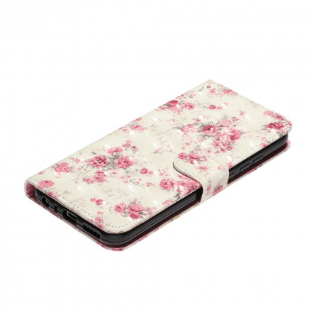 Funda con colgante de flores para el Xiaomi Redmi Note 8T
