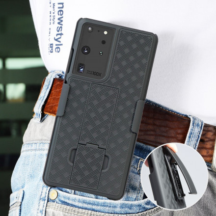 Funda con clip para dedos Samsung Galaxy S21 Ultra 5G