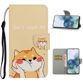 Funda con colgante Samsung Galaxy S21 Ultra 5G Chat Don't Touch Me