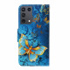 Funda Samsung Galaxy S21 Ultra 5G Variaciones de la colgante de mariposa