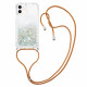 Funda iPhone 12 Mini Glitter y Cordón