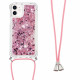Funda iPhone 12 Mini Glitter y Cordón