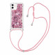 Funda iPhone 12 Mini Glitter y Cordón
