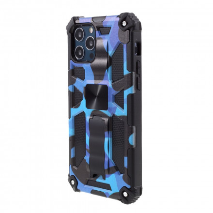 Funda de camuflaje para iPhone 12 / 12 Pro con soporte extraíble