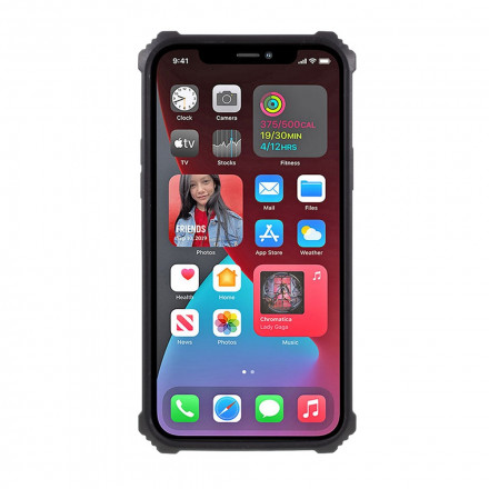 Funda de camuflaje para iPhone 12 / 12 Pro con soporte extraíble