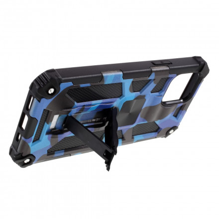 Funda de camuflaje para iPhone 12 / 12 Pro con soporte extraíble