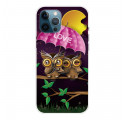 Funda flexible para iPhone 12 / 12 Pro Love Owls