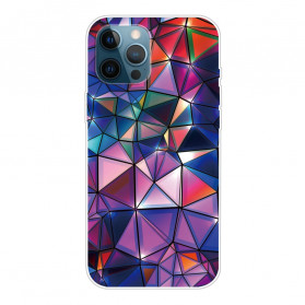 Funda de geometría flexible para iPhone 12 / 12 Pro
