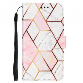 Funda para iPhone 12 / 12 Pro Geometric Marble