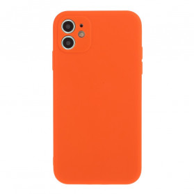 Funda de silicona para el iPhone 11 de color puro