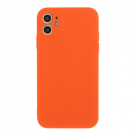 Funda de silicona para el iPhone 11 de color puro