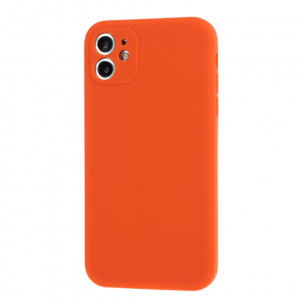 Funda de silicona para el iPhone 11 de color puro