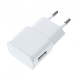 Adaptador de cargador de pared USB de 2A con enchufe de la UE