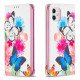 Flip Cover iPhone 11 Mariposas de colores