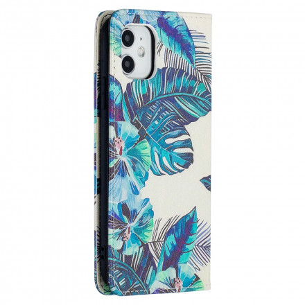 Flip Cover iPhone 11 Hojas