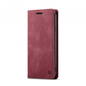 Funda Flip Cover iPhone 11 Efecto Cuero Tecnología RFID