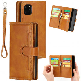 Funda de piel dividida multifuncional para el iPhone 11 Pro
