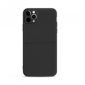 Funda de silicona y polipiel para el iPhone 11 Pro