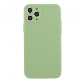 Funda de silicona para el iPhone 11 Pro de color puro