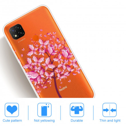 Xiaomi Redmi 9C Funda Top Tree Rosa