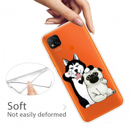 Funda para el Xiaomi Redmi 9C Funny Dogs