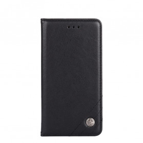 Flip Cover Xiaomi Redmi 9C Style Cuero Remachado