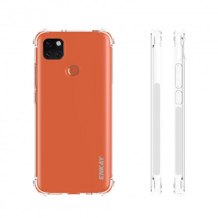 Xiaomi Redmi 9C Funda Combo Funda y Pantalla de Vidrio Templado ENKAY
