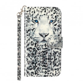 Funda para iPhone 11 Pro Max Tiger Light Spots con colgante