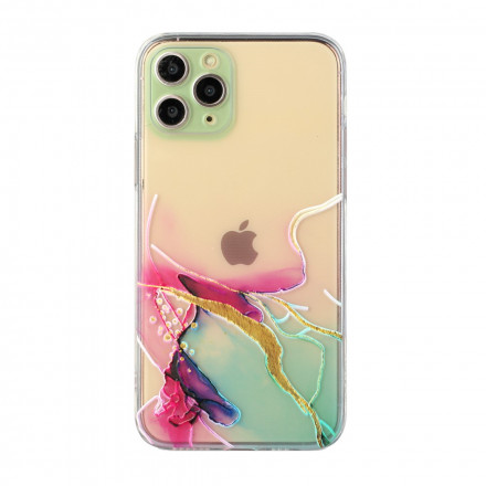 Funda de silicona flexible artística para el iPhone 11 Pro Max