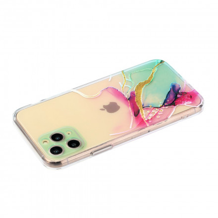 Funda de silicona flexible artística para el iPhone 11 Pro Max