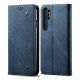 Flip Cover Xiaomi Mi Note 10 Lite Tela Jeans