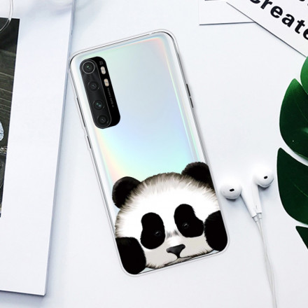 Xiaomi Mi Note 10 Lite Funda Panda Transparente