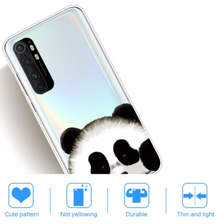 Xiaomi Mi Note 10 Lite Funda Panda Transparente