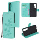 Funda Xiaomi Mi Note 10 Lite Mariposas y flores asiáticas