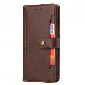 Funda de tarjeta frontal para iPhone SE 2 / 8 / 7 con colgante