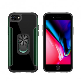 iPhone SE 2 / 8 / 7 Hybrid Funda Premium Ring Stand