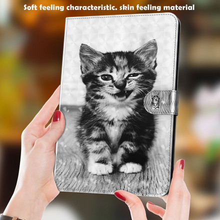 Funda de polipiel Samsung Galaxy Tab S7 Kitten