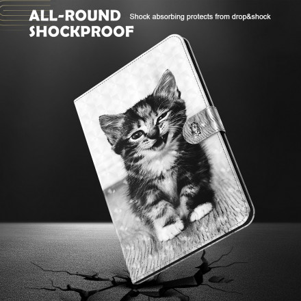 Funda de polipiel Samsung Galaxy Tab S7 Kitten