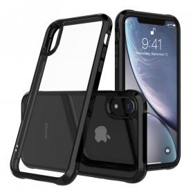 Funda transparente para el iPhone XR Cojines de protección LEEU