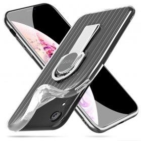 Anillo de la funda transparente del iPhone XR