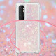 Xiaomi Mi Note 10 Lite Funda Glitter and Cord