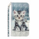 Funda iPhone XR Kitten Light Spots con colgante