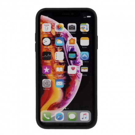 Puro Cristal Templado iPhone Xs Max Negro