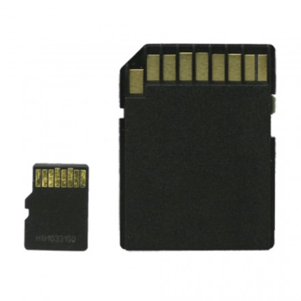Tarjeta Micro SD de 4 GB con adaptador SD