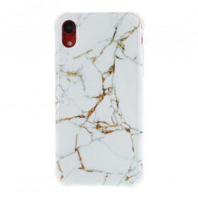 Funda reforzada de mármol estilo iPhone XR