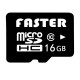 Tarjeta Micro SD de 16 GB con adaptador SD