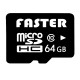 Tarjeta Micro SD de 64 GB con adaptador SD