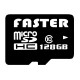 Tarjeta Micro SD de 128 GB con adaptador SD