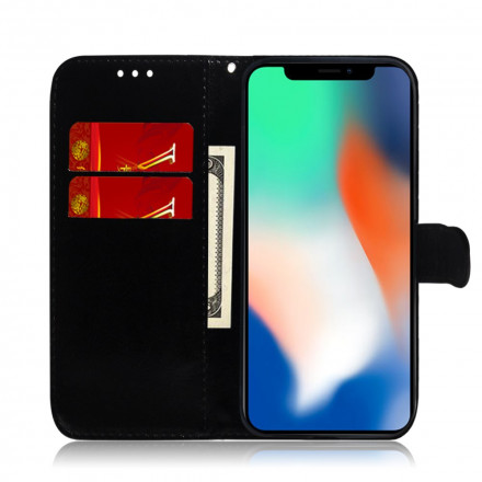 Funda de polipiel para iPhone XS Espejo