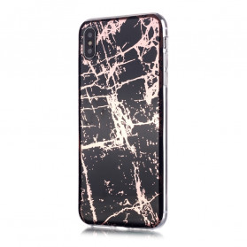Funda de mármol para iPhone X / XS con diseño geométrico